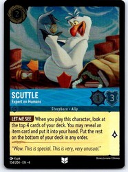 Scuttle - Expert on Humans 154/204 Ursula's Return