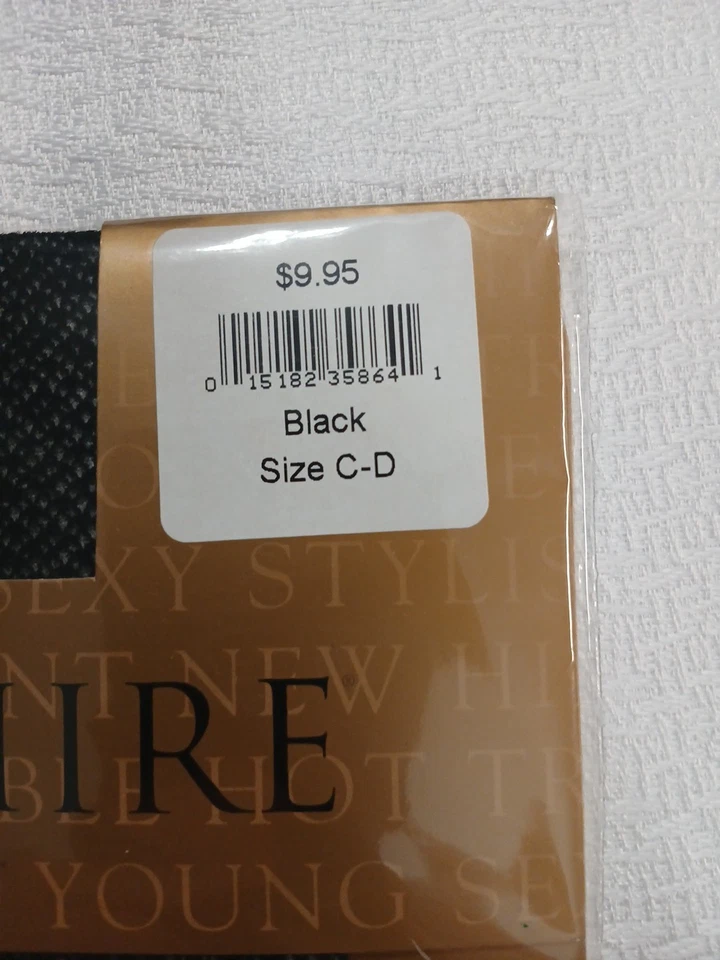 Novo na embalagem Berkshire Trend crochê coxa alta estilo preto 1534 tamanho C-D - Imagem 2 de 4