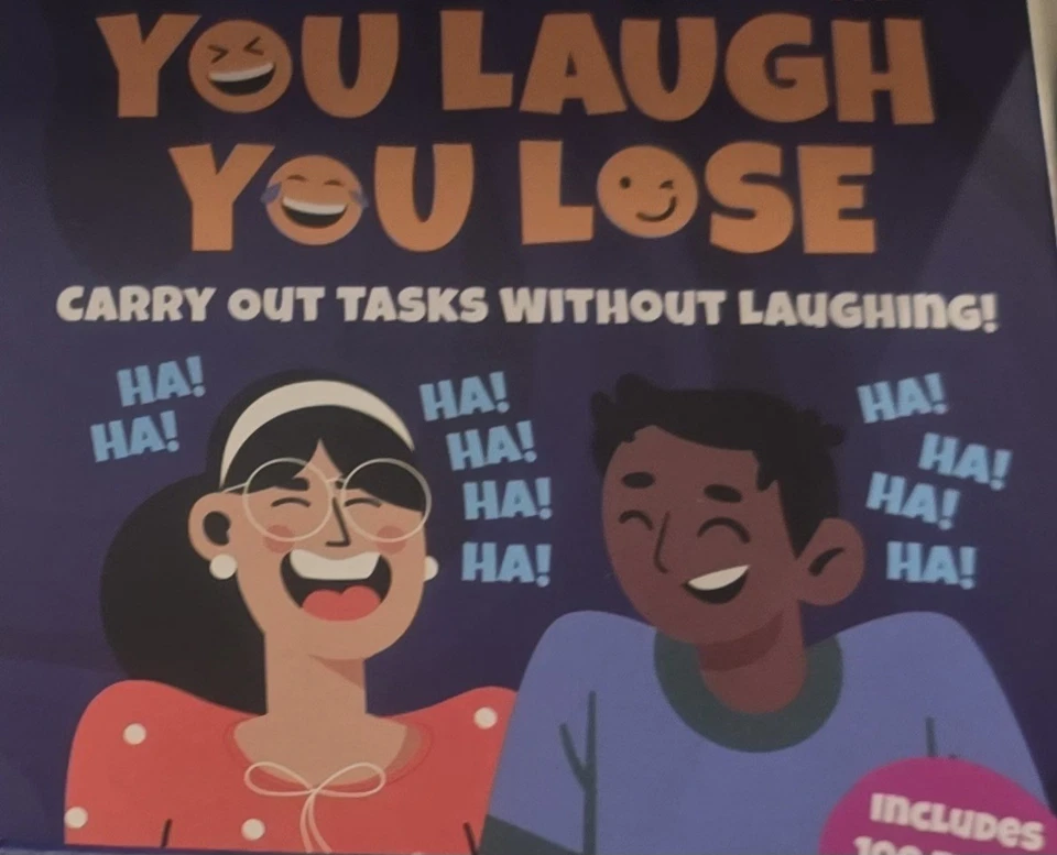You Laugh You Lose Carry Out Tasks Without  Laughing,  Family Fun Game - Image 2 of 2