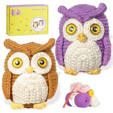 Crochet Kit for Beginners, Crochet Animal Kits,Crocheting Kit for Starters wi...