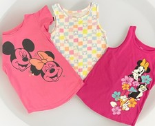 Jumping Beans Disney Minnie Mouse Tops Tanks Short Sleeve Tee Lot of 3 Girls 6X