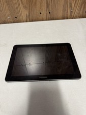 Samsung Galaxy Tab 10.1 GT-P7510 16GB Black WiFi For Parts/Repair Read