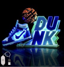 Luz LED BrickBling para LEGO Nike Dunk x LEGO Set 43008 (Estándar)