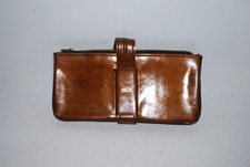 ROLFS Vintage Wallet / Clutch / Checkbook Brown 3 Compartments