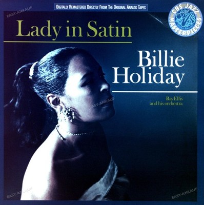 Billie Holiday With Ray Ellis And His Orchestra - Lady In Satin LP (VG+) '