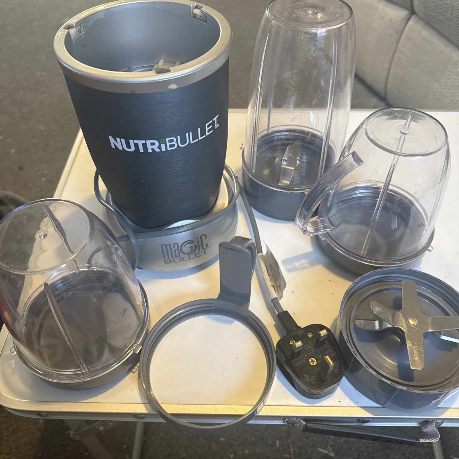 Nutribullet Magic Bullet NB 101 B With Extras Blender Juicer
Opens in a new window or tab