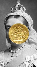 "Queen Victoria 1892 22 Carat Full Gold Soverign Coin"