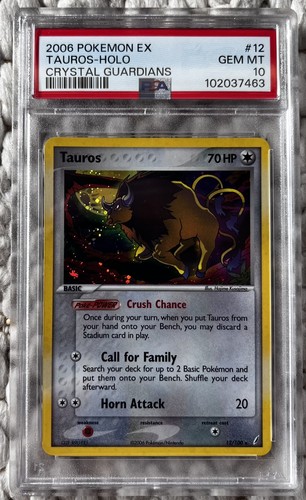 Tauros graded PSA 10 for sale on eBay