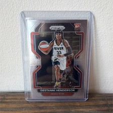 Panini 2022 Prizm WNBA Rookie Destanni Henderson #199 Indiana Fever