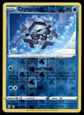 Cryogonal 043 Reverse Holo | Pokemon Evolving Skies | englisch | Near Mint