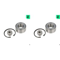 2X Optimal RADLAGER-SATZ Vorne Passend FüR CitroËN C-ELYSEE C2 C3 C4 DS3 DS Peug