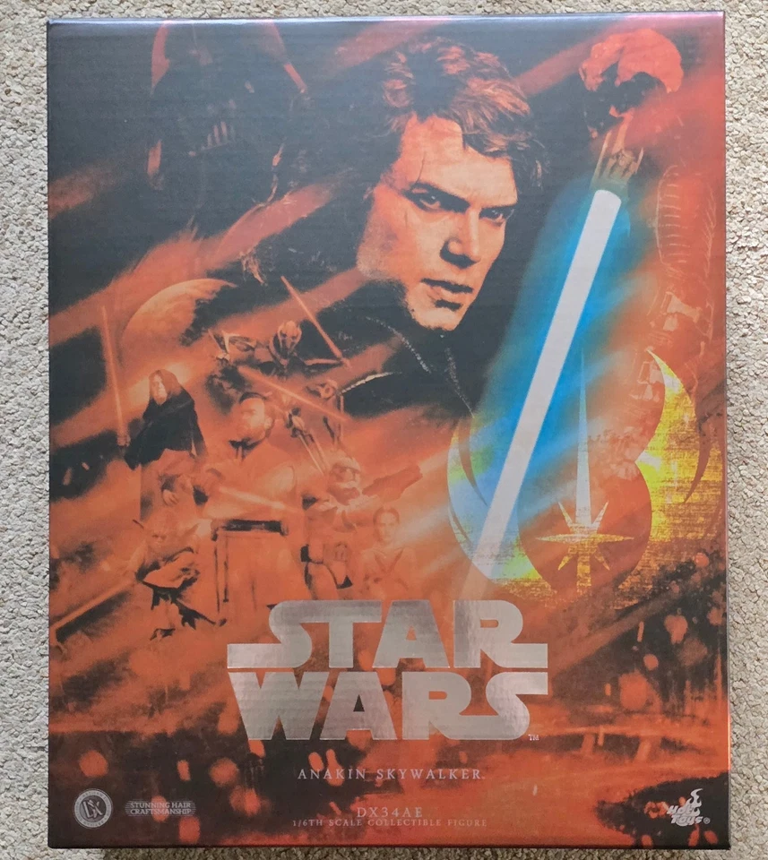Hot Toys DX34AE Anakin Skywalker Star Wars Revenge Of The Sith Artisan Edition - Image 2 of 4