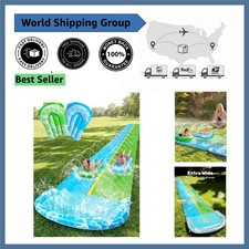 Ultimate 32.5FT Water Slide with Sprinkler - Durable Fun for Backyard Parties