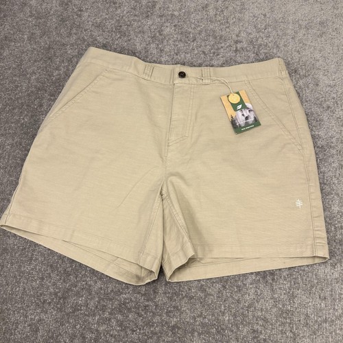 Royal Robbins Shorts Herren 38 Khaki UPF 35+ Outdoor Wandern Taschen Billy Goat II