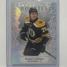 2025-26 Upper Deck Artifacts Rookies Platinum Sparkle Michael Callahan15/99