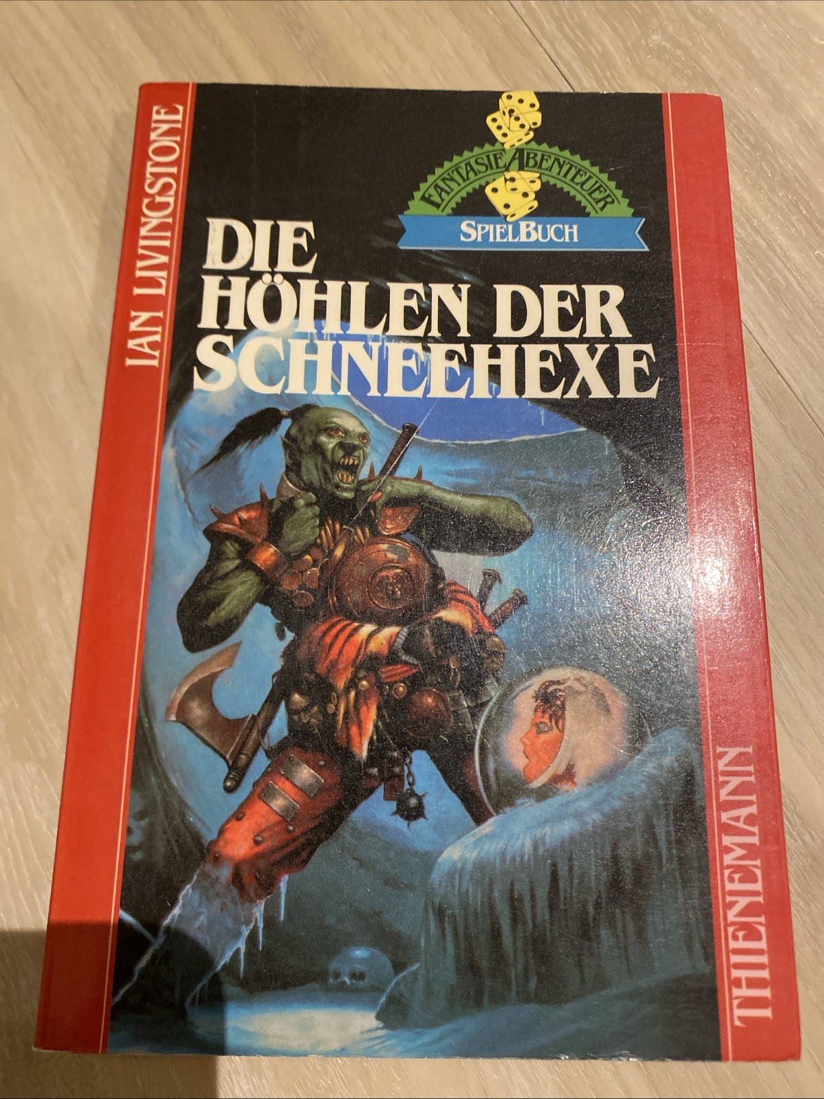 Die Höhlen Der Schneehexe Ian Livingstone Fantasy Abenteuer SpielBuch Thienemann - Ian Livingstone