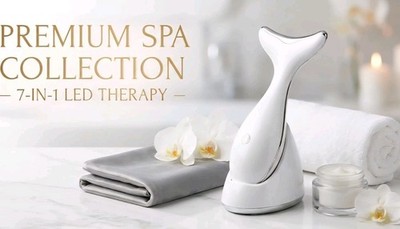 Professional 7-in-1 LED Photon Therapy Wand   Anti-Aging Face & Neck Lift Device
