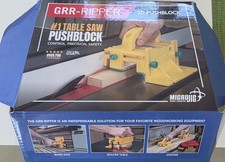 Microjig GRR-Ripper GR-100 3D PushBlock Mint Condition