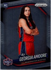 Georgia Amoore 2025 Panini Prizm WNBA #103 Rookie Washington Mystics