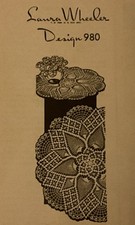 x980 Vintage mail order LW Pineapple Doily Pattern to Crochet Reproduction 