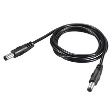 Tip Adapter Connector Converter Male to Male 5.5x2.5mm 1M DC Power