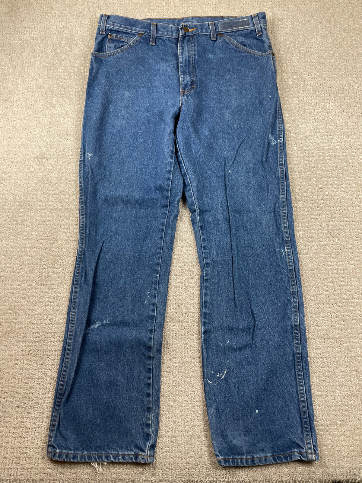 Dickies Jeans Men’s Size 36x32 Straight Leg Medium Wash Denim Relaxed Workwear