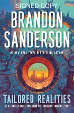 Signed Brandon Sanderson Tailored Realities US First PRESALE Mistborn