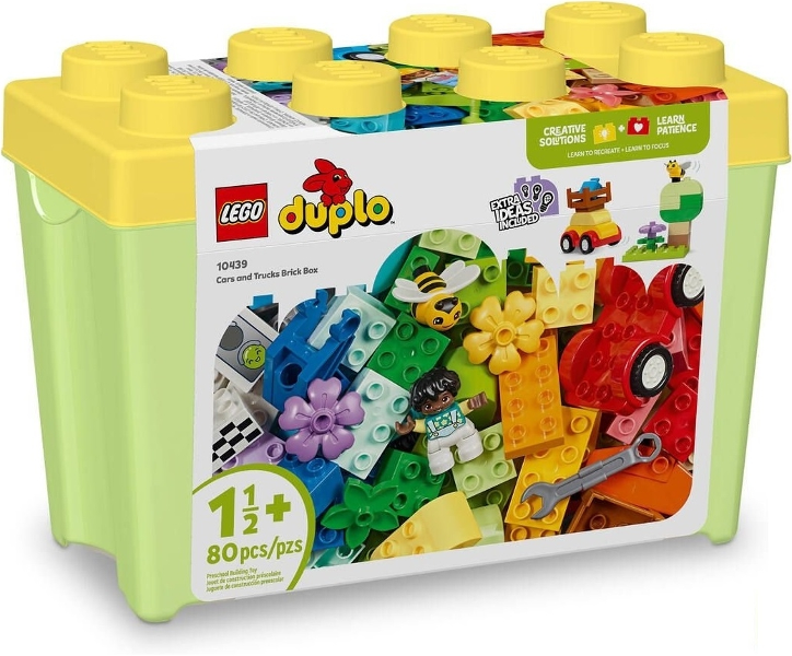 Lego Cars and Trucks Brick Box 10439 DUPLO Minifigure Building Set