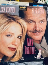 Man Trouble  Jack Nicholson    laserdisc New