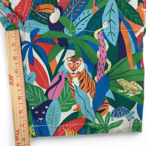 Boden Shorts Kids Boys 13Y Pull-On Safari Print Jungle Animals Pocket Drawstring - Picture 11 of 13