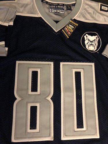 Yale Bulldogs Football Jersey #80 Men Large Brand New Tags Steve & Barry’s - Picture 2 of 4