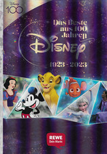 Disney Das beste aus 100 Jahren 1923-2023 / Komplettes Rewe Sammelbilderalbum