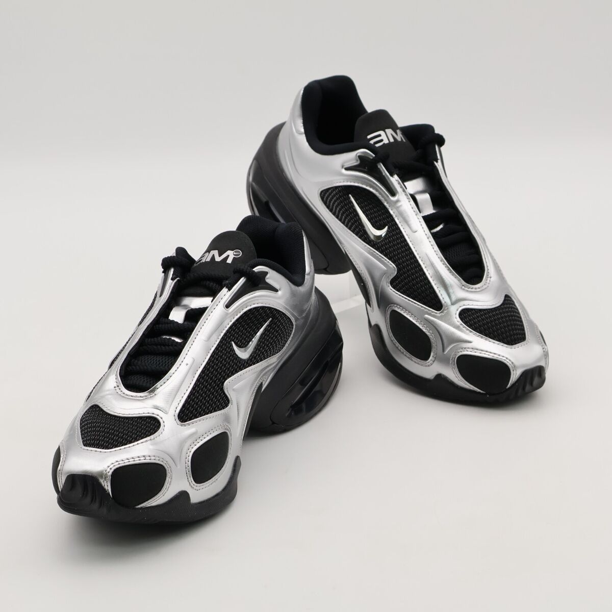 FV1920-001 Nike Women's Air Max Muse Black Metallic Silver FV1920-001 Nike Women's Air Max Muse Black Metallic Silver