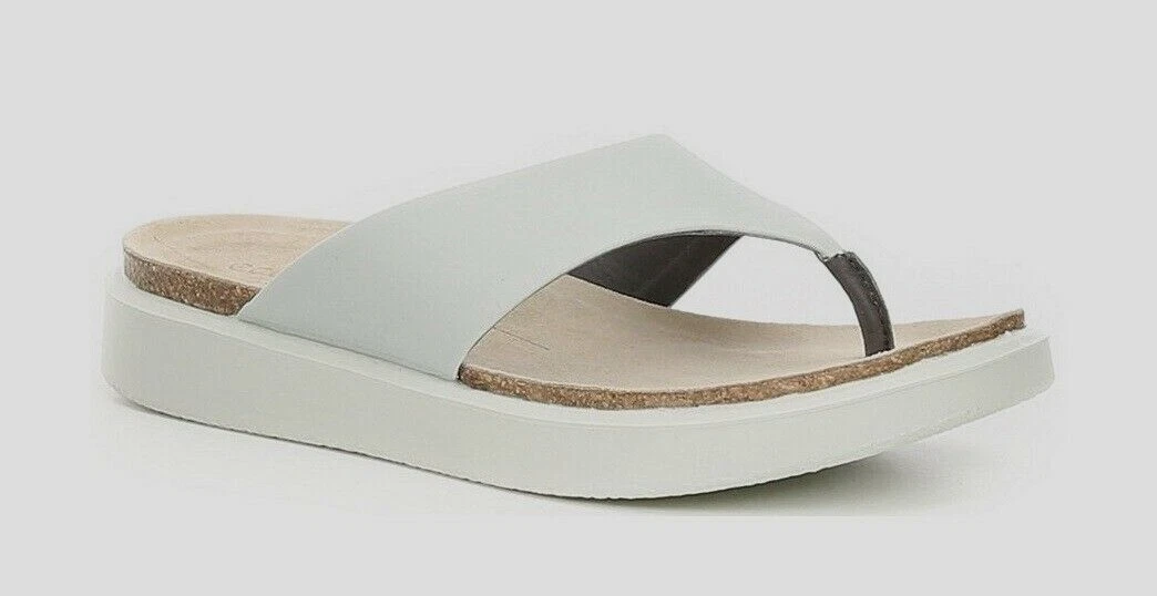 Nuovi sandali ECCO donna in pelle perizoma in sughero varietà taglie