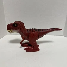 ZURU Robo Alive Attacking T-Rex Red Dino Robotic Walking Roaring WORKS!! VIDEO