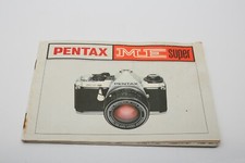 Pentax ME Super camera Instruction MESuper Manual book- Original NICE