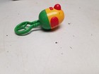 Vintage Green and Yellow Baby Rattle — photo 3