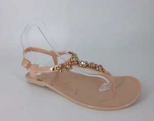 quiz gold sandals