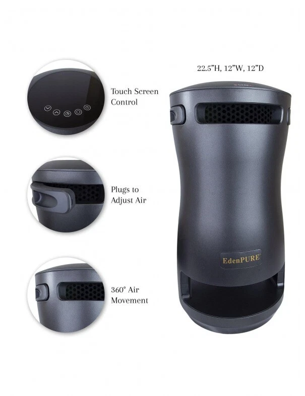 Eden Pure 360 Super Climater Infrared Heater Cooling Fan Model 200; BRAND  NEW | eBay