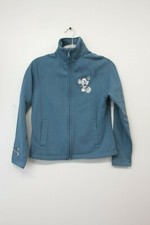 Walt Disney World Zip Up Embroidered Jacket Girls Size S Blue