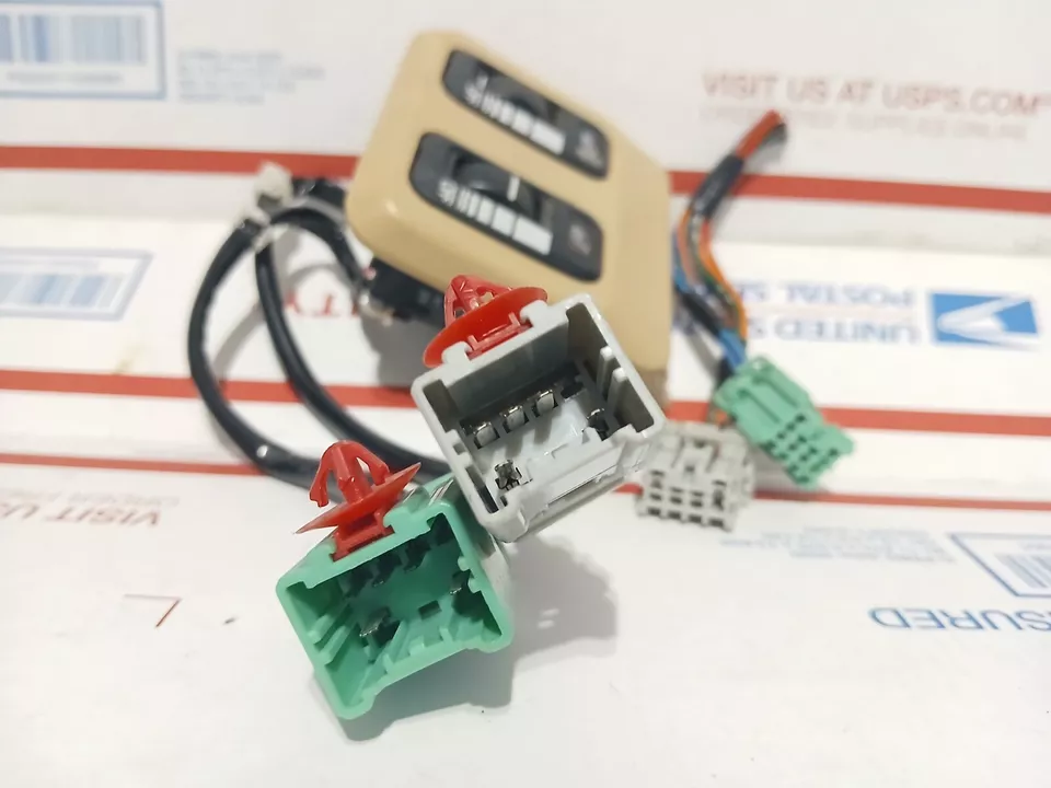 Interruptores térmicos de asiento delantero para conductor y pasajero 1991-1995 OEM Acura Legend de fábrica Foto 4 de 4