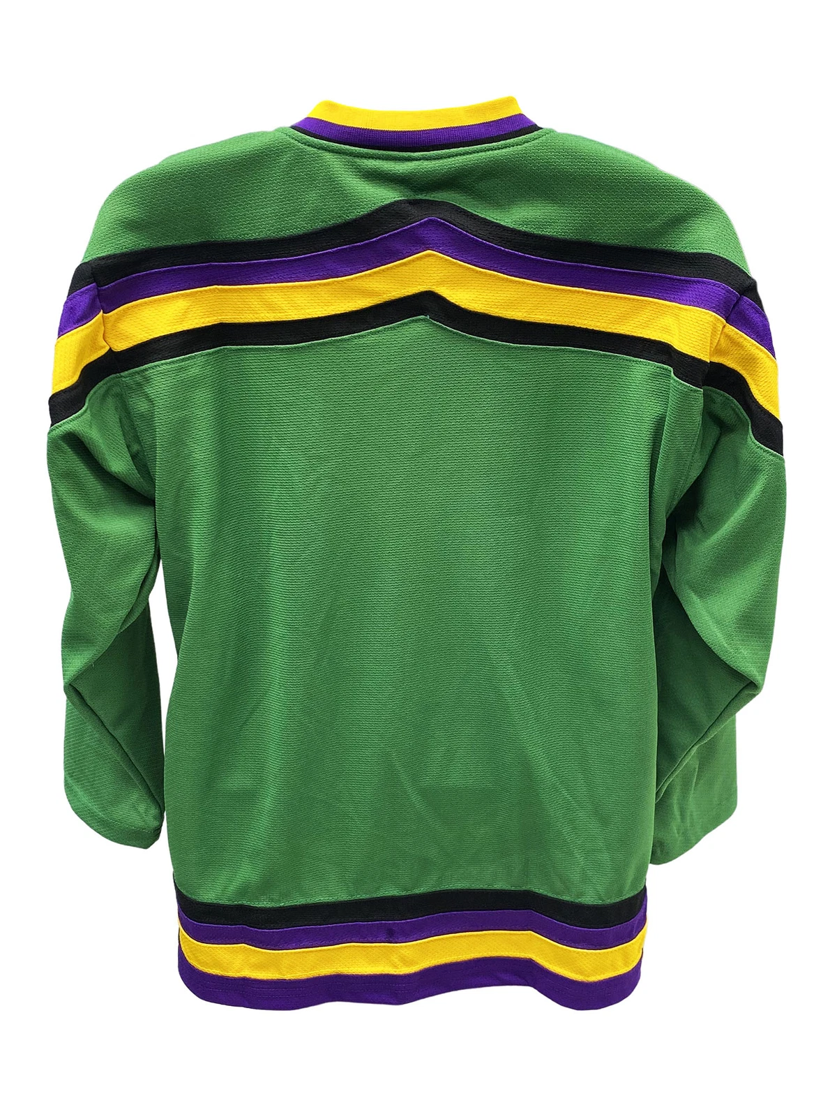 Mighty Ducks Logo Hockey Jersey  Embroidered Costume Mighty Ice No Back Movie