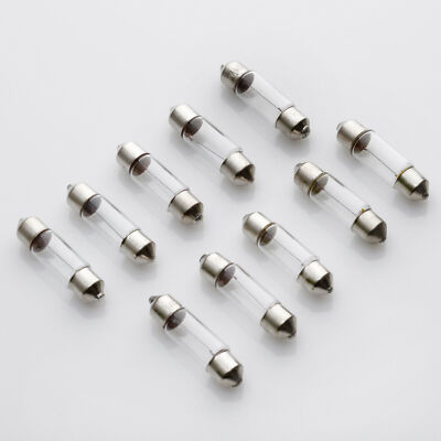 10 x 12V 3W 0,25A 250mA / Soffitte Lampe Pilotlampe Pilot Lamp / S7 8x31