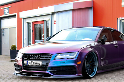 Spoilerschwert Frontspoiler Lippe Cuplippe V2 ABS  Audi A7 S7 4G S-Line mit ABE