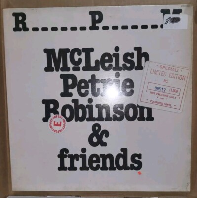Mcleish, Petrie, Robinson & Friends - R...P...M   SEALED   Pressing!!