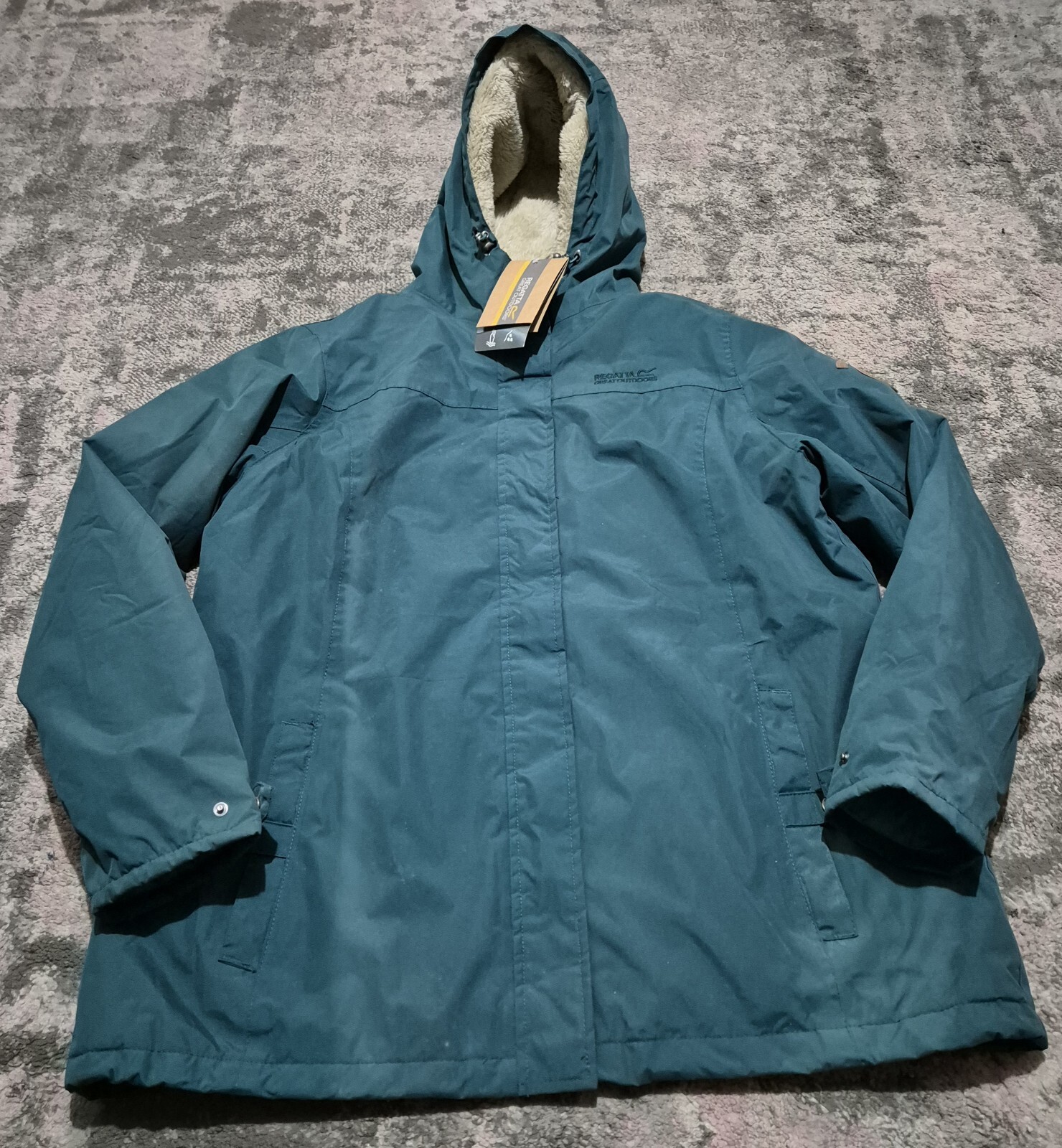 BNWT Regatta Dustie II Waterproof Hydrofort Insulated Parka Jacket Hooded