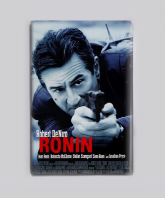 RONIN (1998) - 2''x3'' MOVIE POSTER MAGNET (90s action crime Robert De Niro)