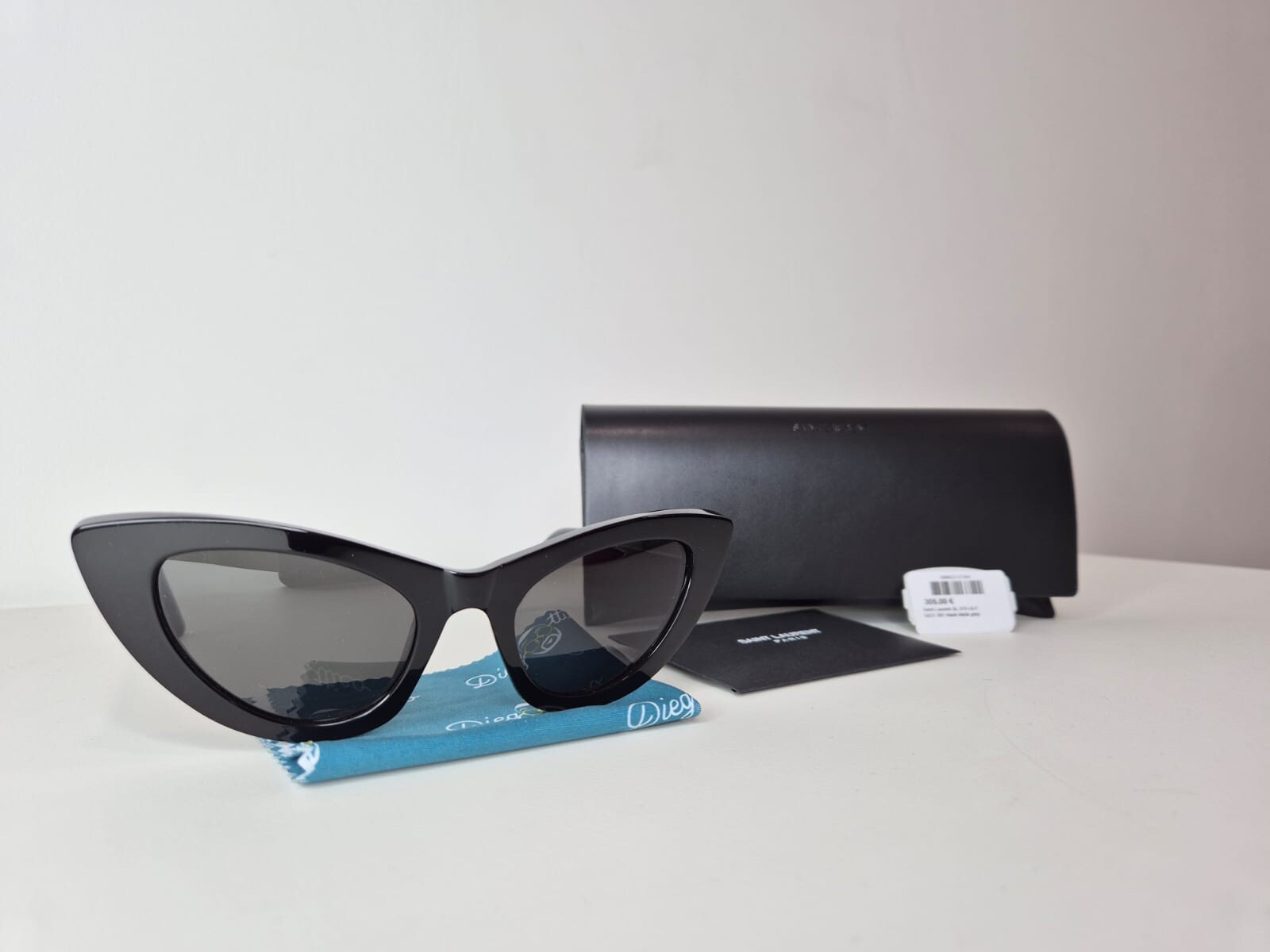 YSL Saint Laurent Lily 213 Occhiale Sole Nero