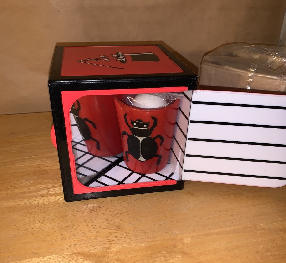 Magic Mirror Box 5x5x5 Cup And Ball | eBay