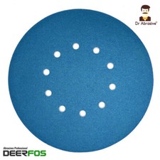 225mm 9 INCH SANDING DISCS Drywall 40 60 80 120 180 240 Hook & Loop Artex Remove